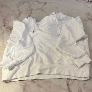 White hoodie for women
